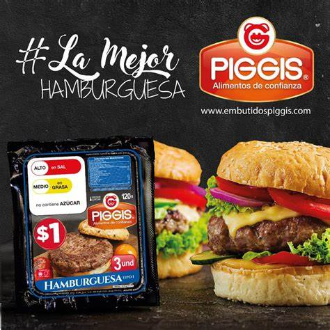 Piggis Hamburguesa tipo 1