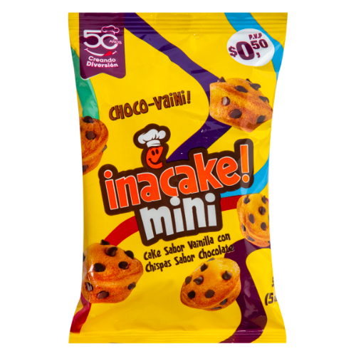 Inalecsa inacake mini vainilla 55 g