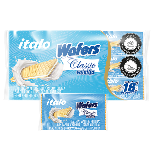 Crokitos wafer vainilla 141 g