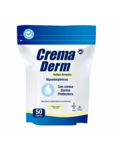 Pañito húmedo crema derm