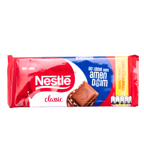 Nestlé chocolate con leche y mani