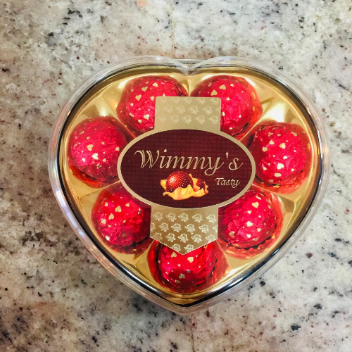 Wimmys Bombonera Corazon 8B Rojo