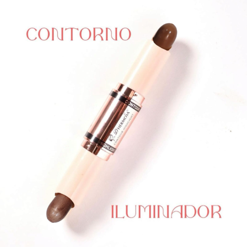 BATOM 2 EN 1 ILUMINADOR  CONTORNO  #03