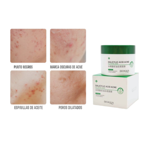 MASCARILLA FACIAL BIOAQUA SALICYLIC ACID OIL CONTROL - 120G