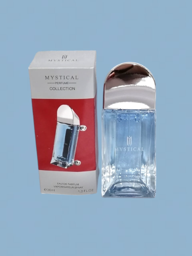 PERFUME MASCULINO MINIATURA - 30ML  REFERENCIA OLFATIVA DE CAROLINA HERRERA - 212 HEROES CELESTE ( IMITACIÓN)