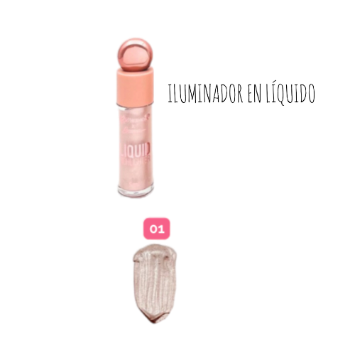 ILUMINADOR LÍQUIDO D'HERMOSA X BRUNA WAN  COLOR #01