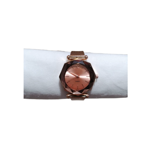 RELOJ FEMENINO  ESTRELLA COLOR COBRE