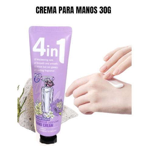 CREMA HIDRATANTE PARA MANOS LILA CLARO - 30G
