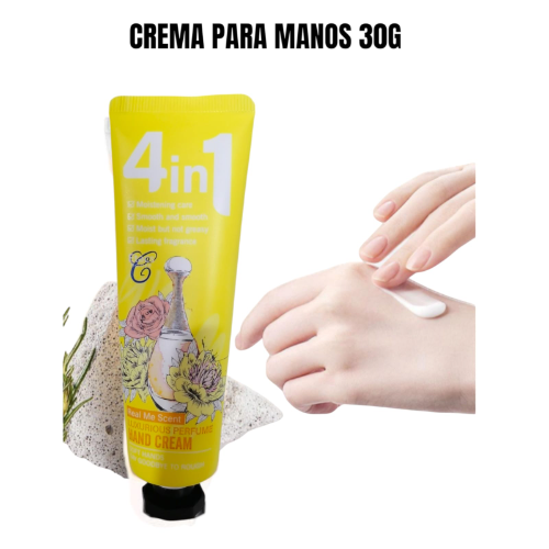 CREMA HIDRATANTE PARA MANOS AMARRILLO  - 30G