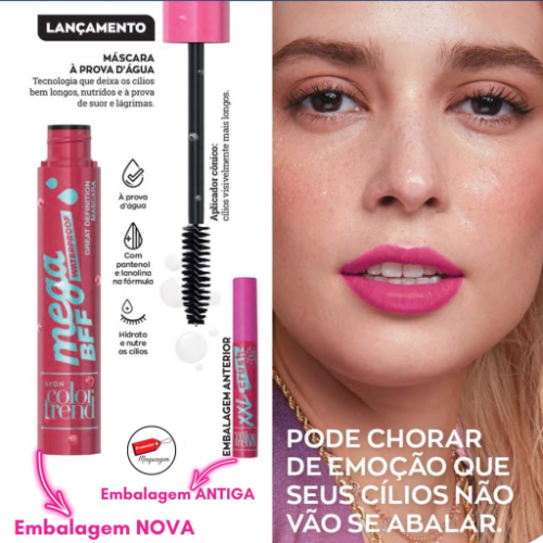 Máscara de pestañas MEGA BFF WATERPROOF -7ML