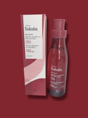 COLONIA BODY SPLASH CEREJA  E AVELÃ - 200ml