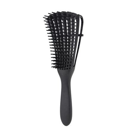 PEINE PARA CABELLO RIZADOS Y RULOS COLOR NEGRO