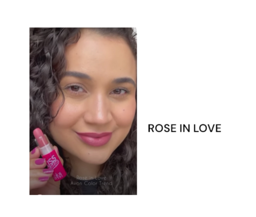 LABIAL MATTE COLOR TREND KISS MATTE  ROSE IN LOVE