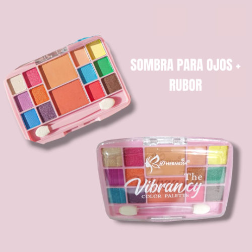 PALETA SOMBRA DE OJOS  RUBOR D'HERMOSA - #01