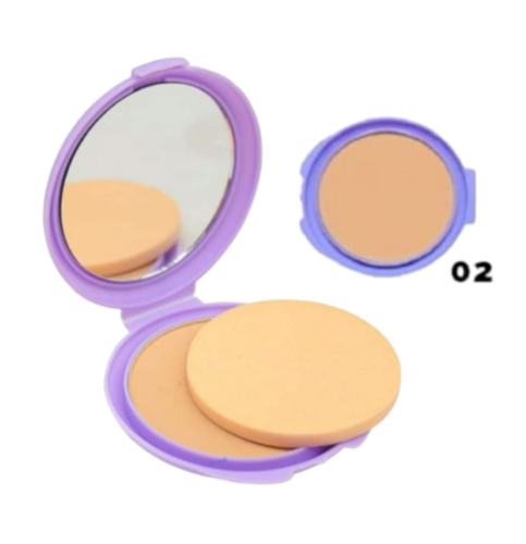 POLVO COMPACTO-10G Perfect Face D'HERMOSA  #02 MEDIO