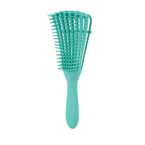 PEINE PARA CABELLO RIZADOS Y RULOS COLOR VERDE