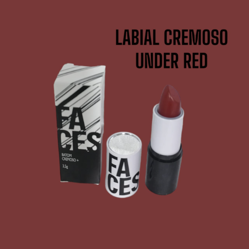 LABIAL CREMOSO  FACES UNDER RED - 3.5G