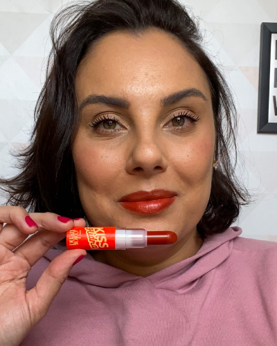 LABIAL HIDRATANTE KISS HIDRA  PIPOCA DOCE FPS 15