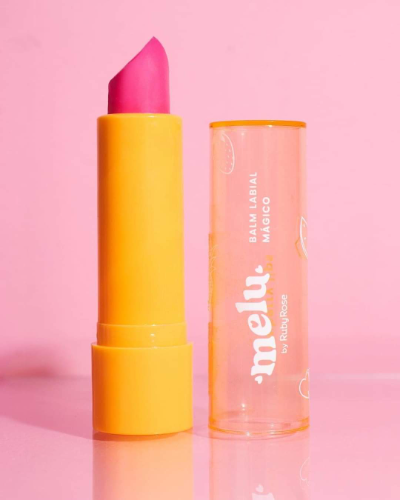 BÁLSAMO LABIAL MÁGICO  MELU BY RUBY ROSE SABOR FRUTILLA