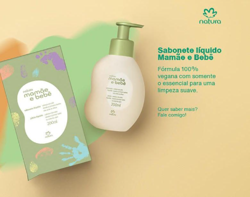 JABÓN LIQUIDO MAMÃE E BEBÊ -200ml