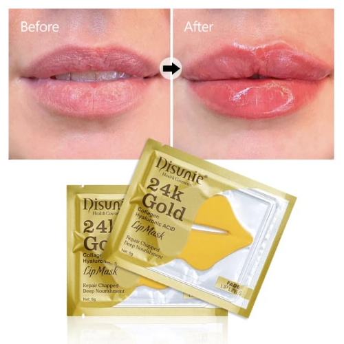 MASCARILLA PARA LABIOS 24K GOLD COLLAGEN NICOTINAMIDE  - 6G