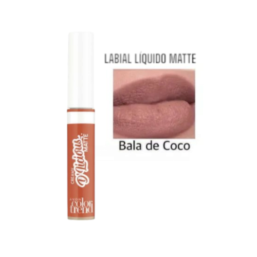 LABIAL LÍQUIDO MATTE BALA DE COCO - 4ML