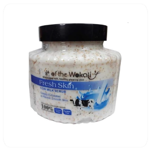 EXFOLIANTE CORPORAL Y FACIAL FRESH SKIN COW MILK SCRUB - 500G