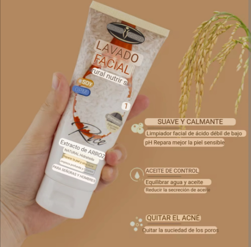 JABÓN FACIAL - 100ML EXTRACTO DE ARROZ