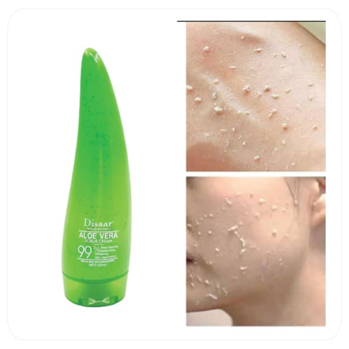 CREMA EXFOLIANTE ALOE VERA  DISAAR SCRUB SCREAM - 120ML