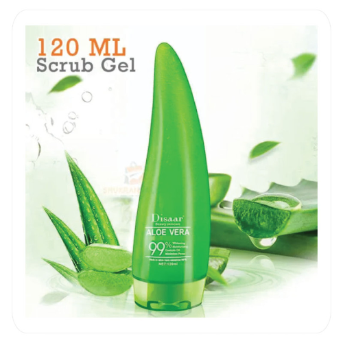 GEL EXFOLIANTE ALOE VERA  DISAAR SCRUB GEL - 120ML