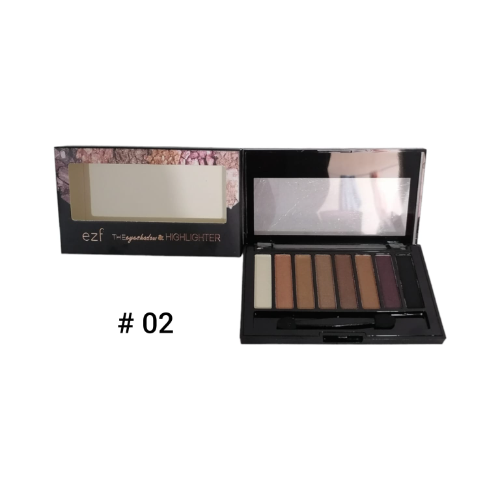 PALETA SOMBRA DE OJOS 8 COLORES #02