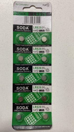 PILA SODA LR626