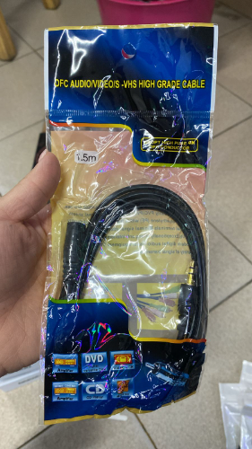 CABLE AUDIO Y VIDEO