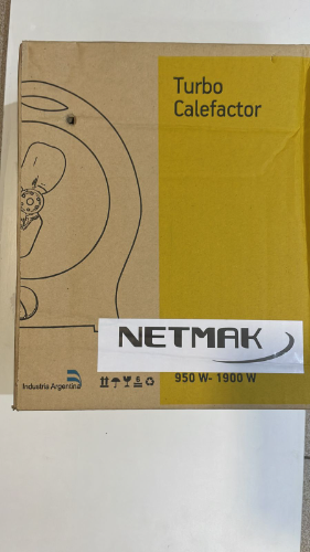 TURBO CALEFACTOR NETMAK