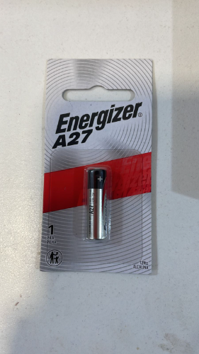 PILAS ENERGIZER A27