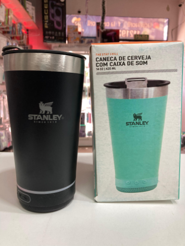 Vaso cervesero con parlante stanley 420ml