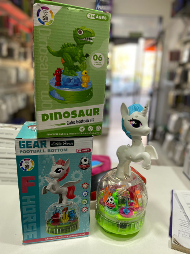 Unicornio Y Dinosaurio con musica