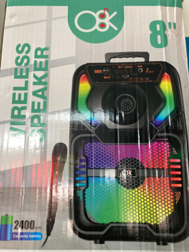 Parlante bluetooth 8 pulgadas