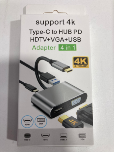 Extensor 4k 4 en 1