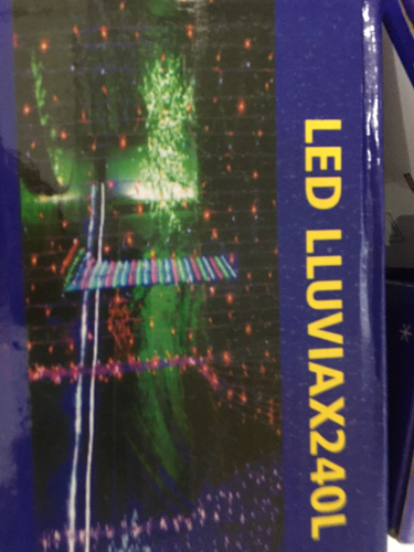 lluvia led 240
