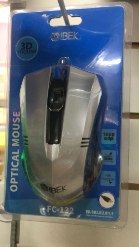 mause  con cable ibek