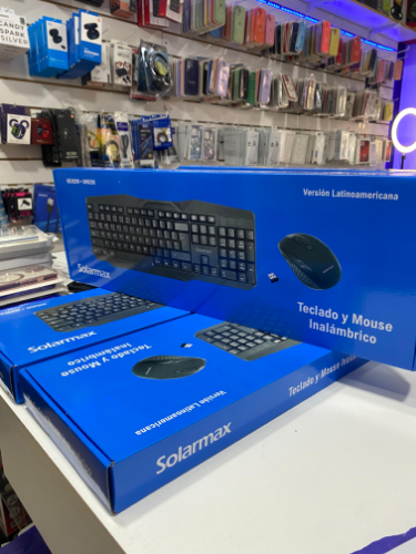 Teclado y mouse inalambrico Solarmax