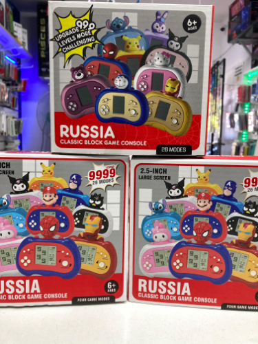 Tetris con diseño RUSSIA