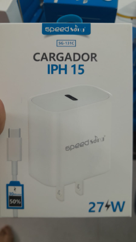 CARGADOR TIPOC-TIPOC 27W IPH SG 131C