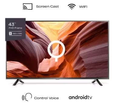 TV SMART ANDROID 43" HD QÜINT