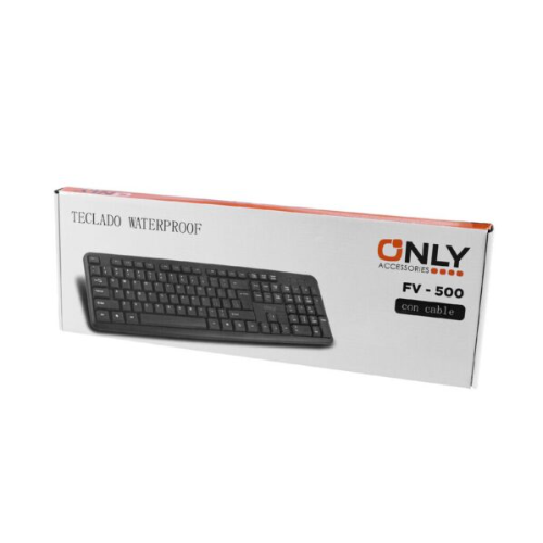 TECLADO CON CABLE MOD K10 - ONLY