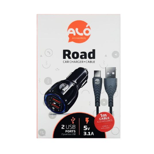 CARGADOR AUTO ALO ROAD LIGHTNING