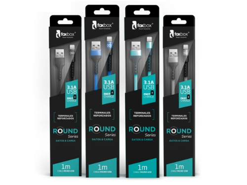 CABLE FOXBOX ROUND PRO LIGHTNING A TYPE-C