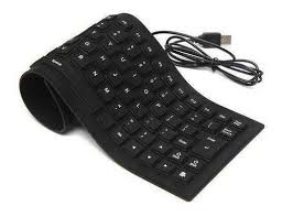 TECLADO FLEXIBLE DE SILICONA USB