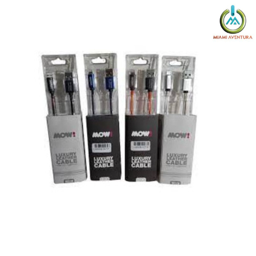 CABLE TEXTIL TIPO C A LIGHTNING MOW!